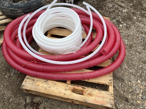 *Air seeder hose – New 2 ?” x 50’ Red, New 1” x90’ white