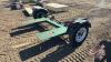 2 wheel car tow dolly, (No TOD), F49 - 5