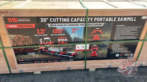 TMG StanForge-PSM30 30" Portable Sawmill, F35