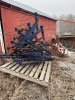 37' of Morris 4-bar mounted harrows w/7 mounting arms - 5