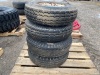 8-14.4 trailer tire on rim - 3