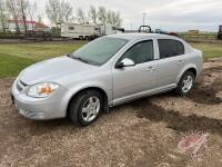 2008 Chevrolet Cobalt Lt 4 door sedan, 70,839 showing, VIN: 1G1AL55F587225211, F106, Owner: Zakary H Asmundson, Seller: Fraser Auction ______________________ **Key + TOD - Office**