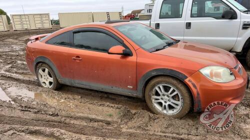 2006 Chevrolet Cobalt SS, 335,310 showing, VIN: 1G1AM15B467680406, F102, Owner: Nathan J Funk, Seller: Fraser Auction ________________________ **Key + TOD - Office**