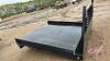 7' x 90" metal truck flat deck, F118 - 3