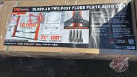 TMG StanForge-TPL45 10,000-lb Two Post Floor Plate Auto Lift, F35