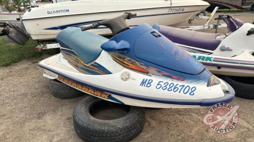 Arctic Cat Tiger SharkTS770 personal watercraft, VIN: ARJ04418B898 (BLUE), F190 **Key - Office** Trailer not included