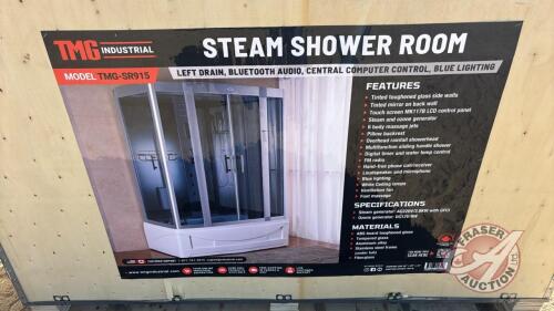 TMG StanForge-SR915 Steam Shower Room with Bluetooth, F35