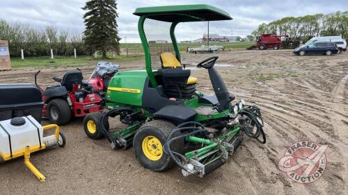 JD 7500 Precision cut fairway mower, S/N 020049, F40 **Key - Office**