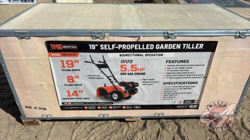 TMG StanForge-GT19 19" Self-Propelled Garden Tiller, F35