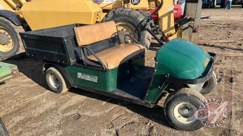 EZ-Go Workhorse 1200 dumpbox, S/N 2028010, F208