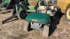 EZ-Go Workhorse 1200 dumpbox, S/N 2028010, F208 - 2
