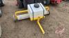 Roller style driftless lawn chemical applicator, F89