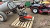 DR wheeled string trimmer, F182 **Spare head +battery charger - Shed** - 3