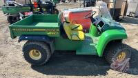 JD Gator 4x2 UTV, S/N W004X3X011120, F208 **Key - Office**