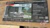 TMG StanForge-LPC10 10' x 10' Aluminum Patio Cover with Clear Panels, F35