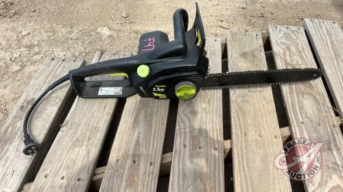 Poulan 3.5HP electric chainsaw, F47