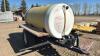 Approx 650 gal fibreglass tank w/ 79cc Powerfist 1" water pump, F42