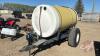 Approx 650 gal fibreglass tank w/ 79cc Powerfist 1" water pump, F42 - 2