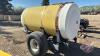 Approx 650 gal fibreglass tank w/ 79cc Powerfist 1" water pump, F42 - 3