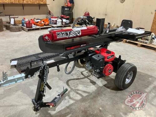 Red Rock 32 Ton Log Splitter, S/N SP48LSP320021030030