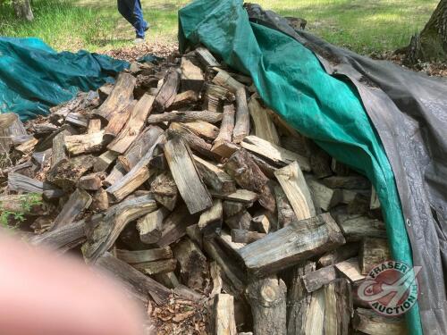 Firewood pile, oak + ash