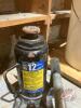 20 ton hyd jack, 12 ton hyd jack, jackall, 8.5' of 3/8" chain, asst'd pins - 3