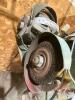 Heavy duty comet grinder 3450 RPM on stand, (2) face protectors - 3
