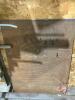 Miscellaneous steel, assorted pieces **Rack attached to wall is not included** - 2