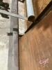 Miscellaneous steel, assorted pieces **Rack attached to wall is not included** - 3