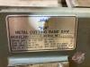 Metal cutting band saw model KC-115C, S/N 251429 - 2