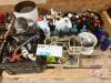 Pallet w/ 2 cycle oil, 4 cycle oil, seafoam, motor oil, diesel fuel conditioner, flashing and more