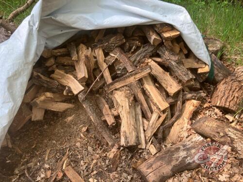 Firewood pile, oak + ash