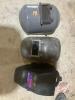 Millar Welder thunderbolt AC/DC and cables, (3) helmets, chipper and some rods - 4