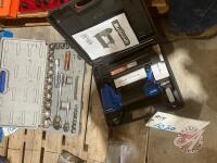 1/2&rdquo; impact, 8 pc air hammer kit, set of deep impact sockets 3/8" - 1 5/16"