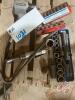1/2&rdquo; impact, 1/2" drive 1/2" - 7/8" sockets, ; 3/8" drive, 5/16" - 3/4" sockets; 1/2" drive 7/16" - 1" sockets; (3) deep sockets, goose neck, air ratchet 3/8"