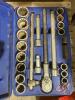 (2) yellow pads, Ingersoll-Rand 3/4 drive impact sockets 1" - 1 1/2", Westward 21 pc 3/4" drive socket set 7/8"- 15/16", 3/8" - 2" - 5