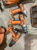 Ridgid power tools, flashlight, skill saw, drill, sawsall, 1/2" drill, hilti gun, (2) new batteries + chargers - 2