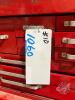Mastercraft 2 tier tool box, Upper lower cabinets w/ Ultra Pro side tool box, comes with sockets, drivers, ratchet wrenches 6 pc, caliber, key stock, punches, chisels etc "ID TAG #1060" - 2