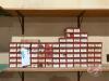 Bolt bins (74 compartment) with contents: 5/16" x 1" up to 3/4" x 6", bolts, washers, nuts