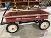 Radio Flyer 18 red wagon, Kid's Noma snow racer - 3