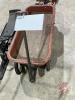 Radio Flyer 18 red wagon, Kid's Noma snow racer - 4
