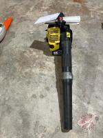 John Deere BH25 Pro Series gas powered leaf blower "ID TAG #1014"
