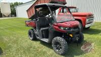 2017, Can Am Defender XT8D8 UTV w/ manual dump box, 7239 miles showing, VIN: 3JBUKAN40HK000911, Owner: Gregory K McLeod, Marshall B McLeod, Seller: Fraser Auction ___________________________________