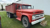 1966, Chevrolet 60 tag axle truck, 44,542 miles showing, VIN: 6C65036053F3F, Owner: Gregory K McLeod, Marshall B McLeod, Seller: Fraser Auction ___________________________
