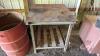 38&rdquo;x35&rdquo; HD metal built welding table (D)