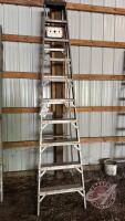 Approx 10&rsquo; Aluminum step ladder