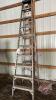 Approx 10&rsquo; Aluminum step ladder - 2