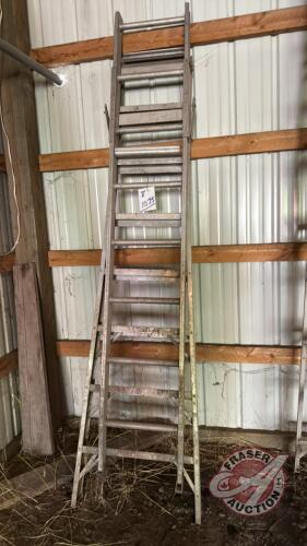Approx 8&rsquo; Aluminum combo ladder