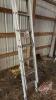 Approx 20&rsquo; Aluminum extension ladder - 3