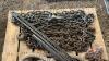 Pallet w/ Jack All jack, (3) logging chains (various sizes and lengths), tow rope w/ chain ends - 2